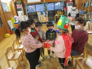 1月と2月のお誕生会