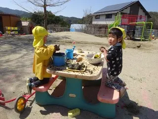 砂遊び
