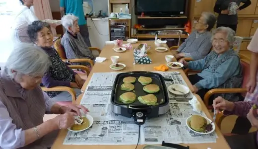 よもぎホットケーキ。