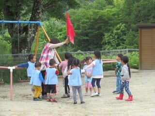 避難訓練をしました
